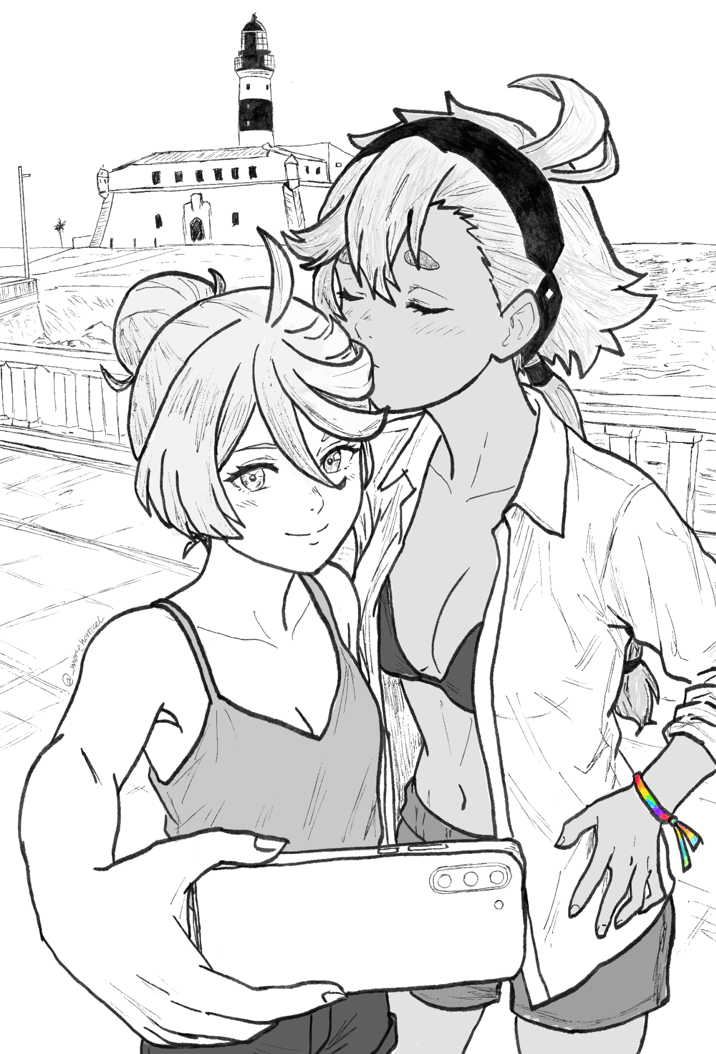 Cover for “BBMP!” drawn by Hanna Nagata